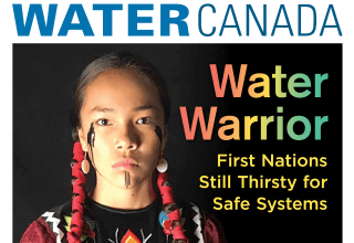 Cover of Water Canada magazine