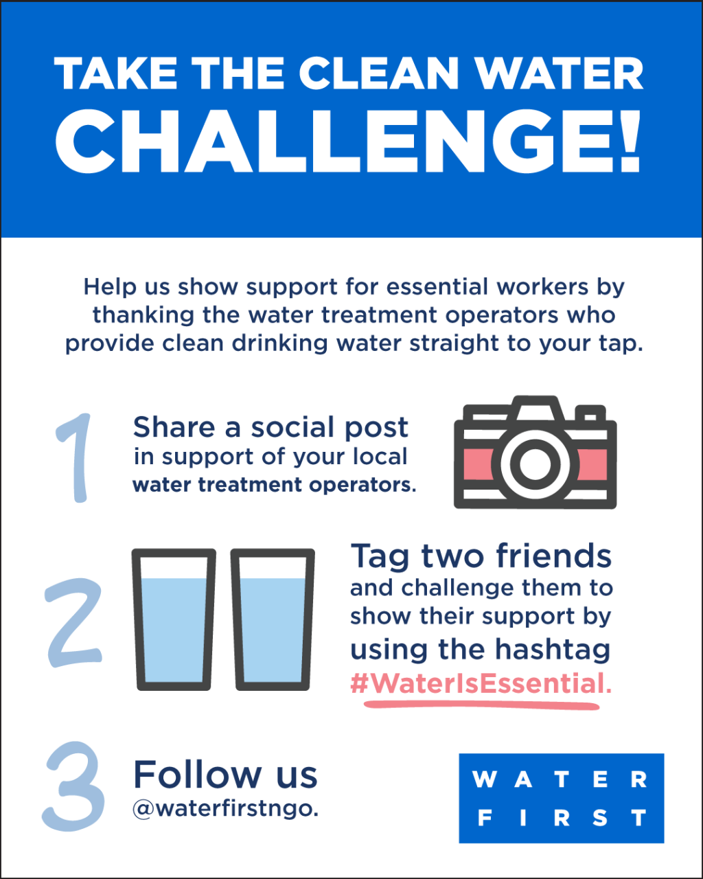 Take the clean water challenge