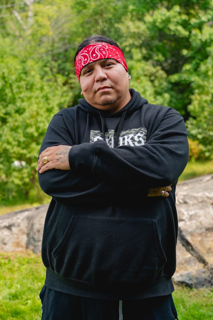 Photo of Nathan Pamajewon from Shawanaga First Nation, Ontario
